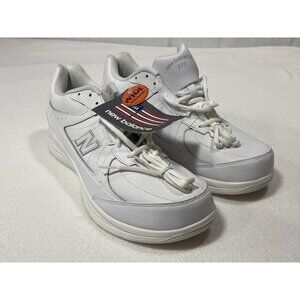 New Balance 577 MW577WT Men’s 11.5 4E Walking Shoes White ABZORB USA NWT